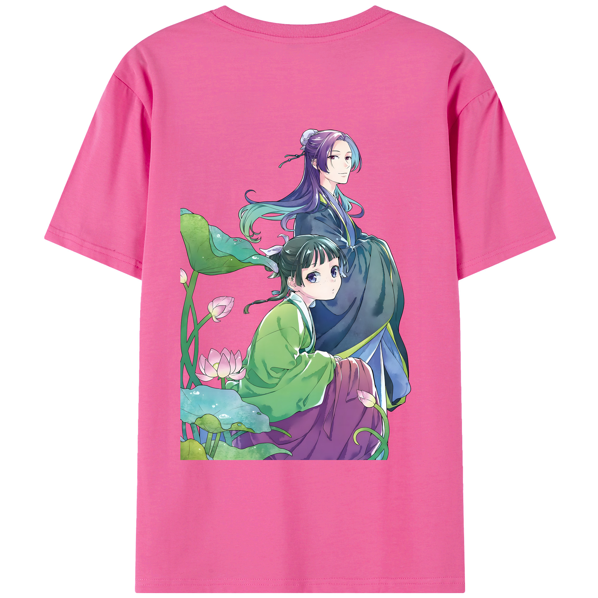 （画像用） 薬屋のひとりごと The Apothecary Diaries レディース半袖Tシャツ(バックプリント)